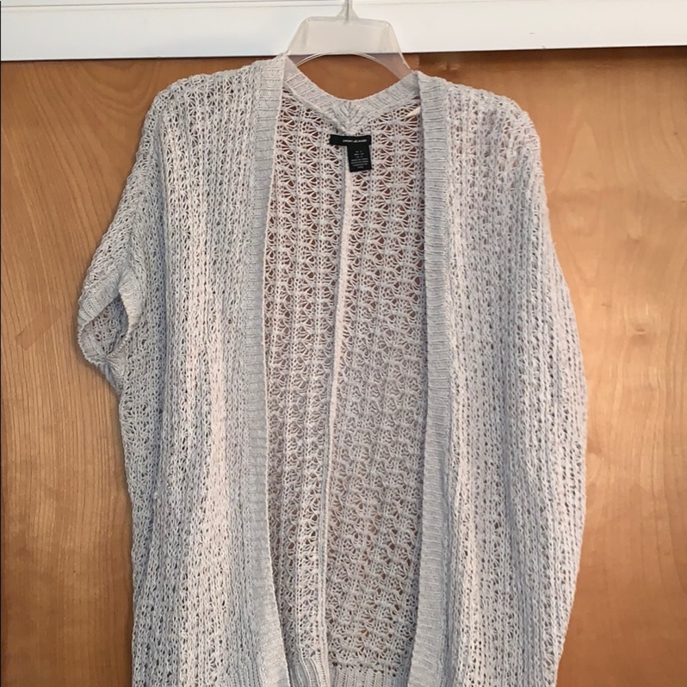 DKNY Jeans short sleeve sweater cardigan